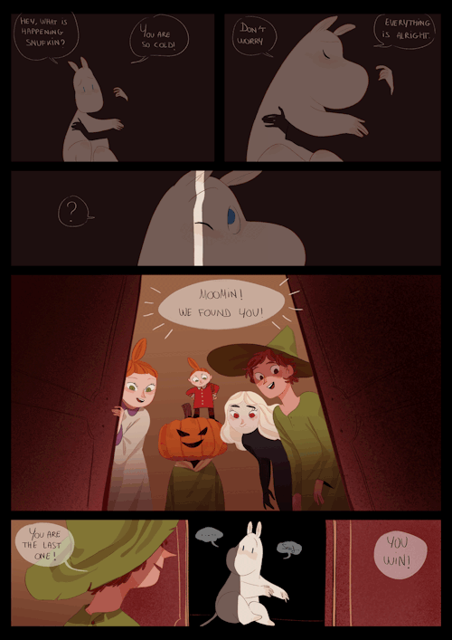 avril-circus:A strange hide and seek.Ah, a shadowperson.