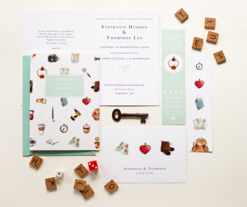 A wedding suite inspired by story books, little adventures, and travelling off the beaten path.