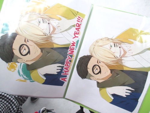 shipilv: After one cute otayuri art from Kubo-sensei now we got another one from animate sendai.   Maybe I can live for next 100 years. 