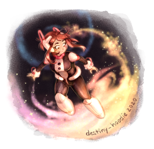 destiny-hoodie:Little Ochako doodle 