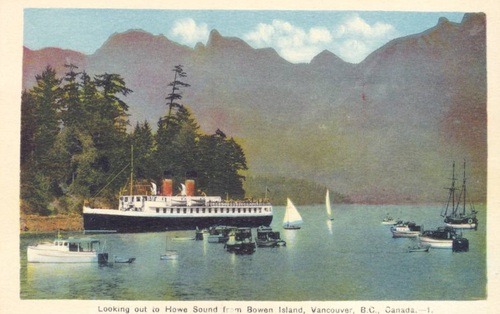 Bowen Island, Canada December 1953 You’ve me caught me at a bad time to write a letter like be
