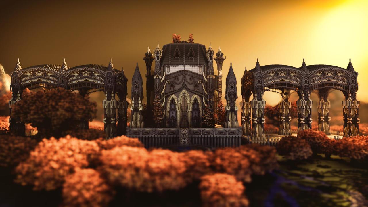 ibuildpixels:  Minecraft Palace of Endless Dreams by PixelBiester!