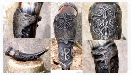 hammer-ov-thor - Viking horn by Gil Bentes