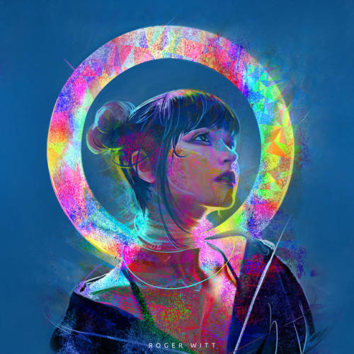 “Colors on” by WittRoger: http://bit.ly/2wroGZ4 A prismatic halo is formed around the subject, besto