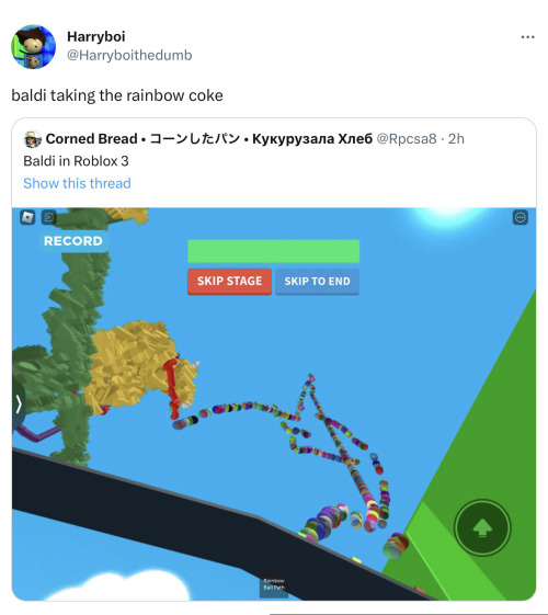 Artistic Recreation, A Moment In Time Capturing Obby Baldis Suffering In Pixel.