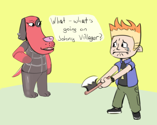 You guys ever heard of Johnny Test? Anyways, here’s some well deserved fan art, very underrated show