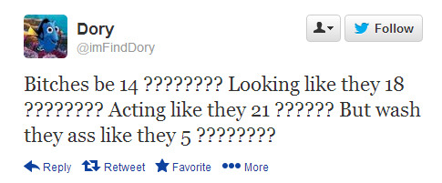 harryedward:  is this a quote from a new finding nemo movie?? 