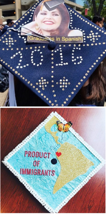 micdotcom:  There’s nothing quite like putting one’s unique stamp on a graduation ceremony — and Latinx grads nationwide are making it happen in 2016. This one is stunning: “They tried to bury us. They didn’t know we were seeds.” 