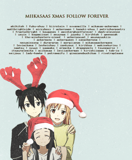 miikasaas:  Hey friends. So I just wanted to make my first ever xmas follow forever