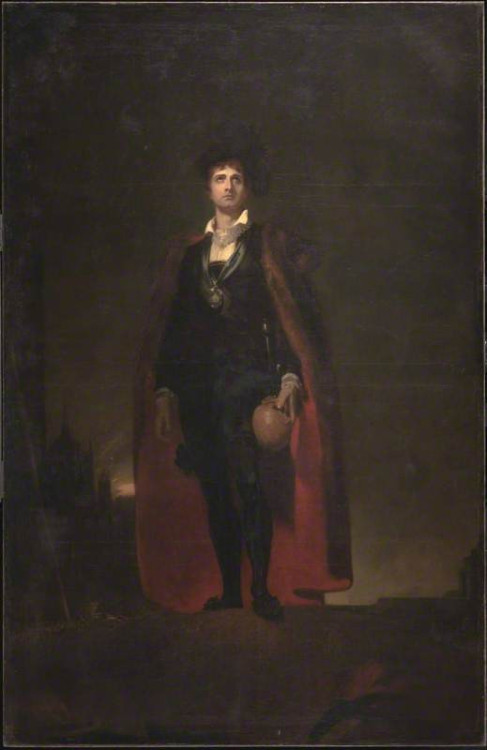 thomas-lawrence-art: John Philip Kemble as Hamlet, 1801, Thomas Lawrence