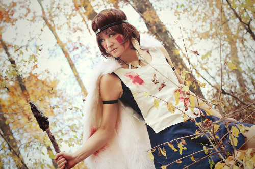 mostflogged:❖ Princess Mononoke ❖San ›› tumblr/FBPhotography ›› tumblr