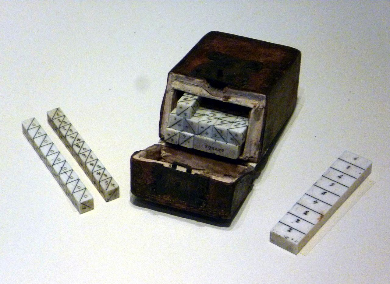 computersciencegothic:  Images from the Wikimedia Commons Napier’s Bones category.“Napier’s