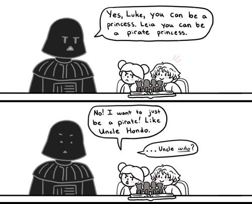 silvereddaye: Vader is really trying his best, but in true Skywalker fashion it just never goes to p