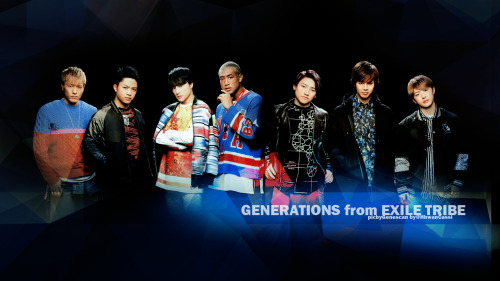 Wallpaper GENERATIONS from EXILE TRIBE 1600x900