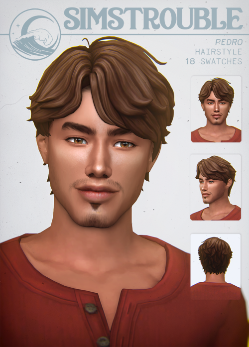 simstrouble:PEDRO by simstroubleAn edit mesh from Snowy Escape. Kinda reminds me of P*dro P*scal flu