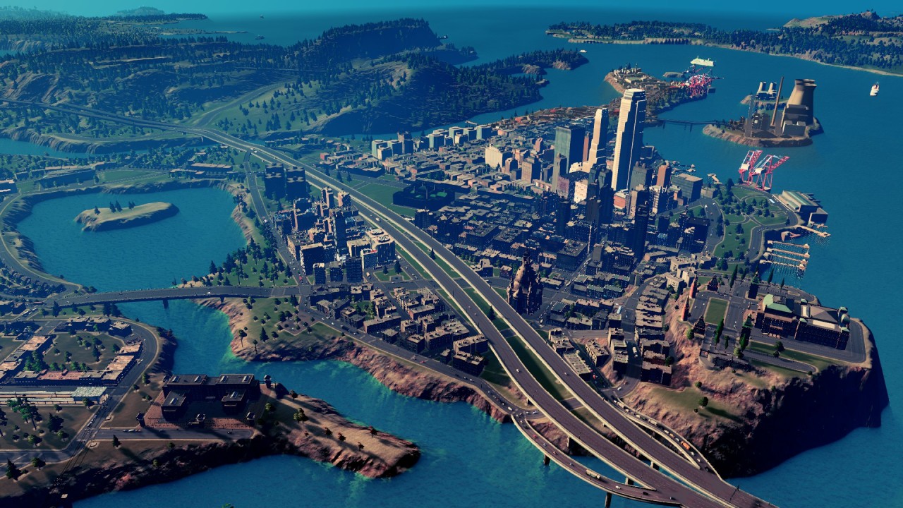 I completely forgot I once tried to make a modern rendition of Westeros in Cities