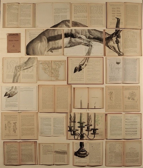 andrew-neil-parr:  Book Paintings by Ekaterina Panikanova (Via Huffington Post) 