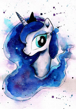 parius:MLP Princess Luna by SHIINAdrawMIKU