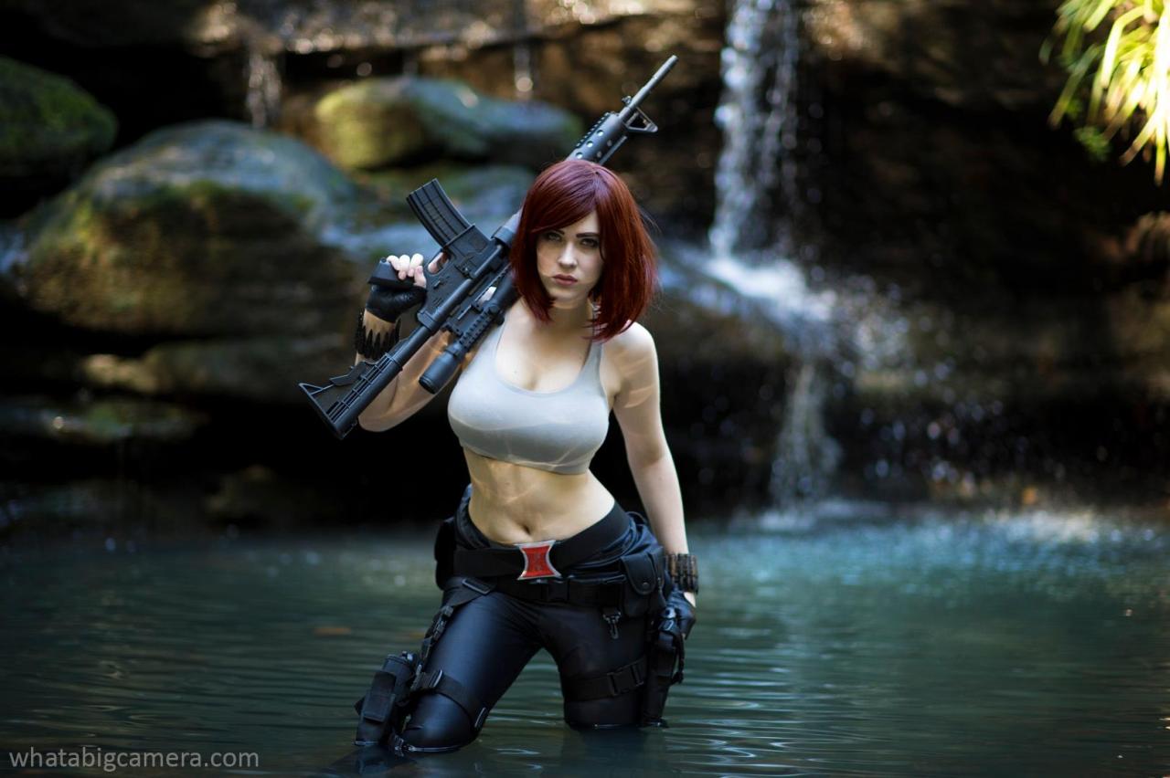 Avengers black widow cosplay