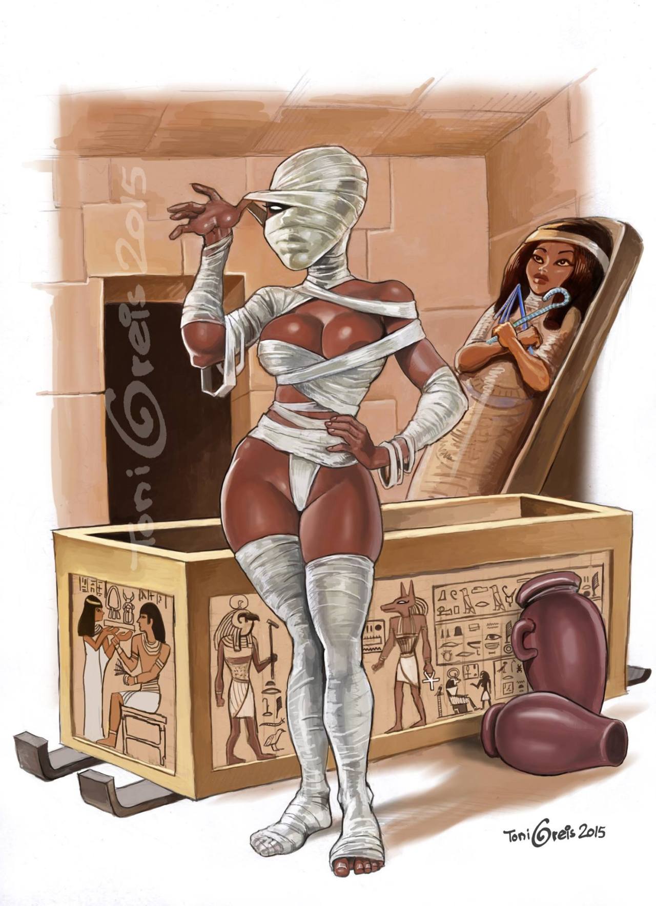 pinuparena:    By Toni Greis  