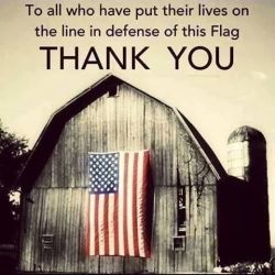Thank you for your service……and