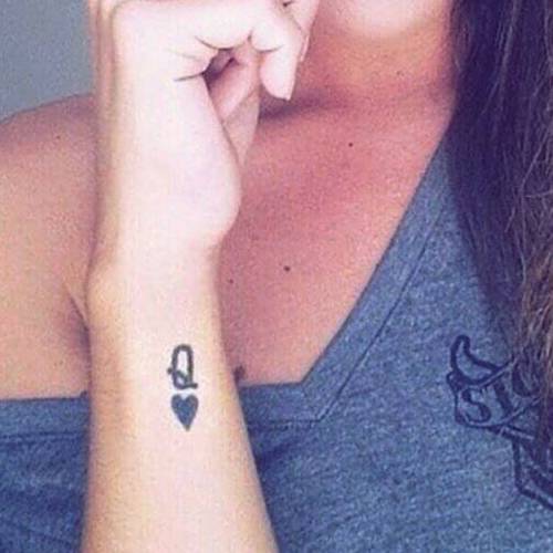 Matching forever tattoos