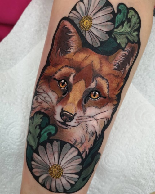 Foxy from this December. I can&rsquo;t wait to do more tattoo in January and get stuck back into