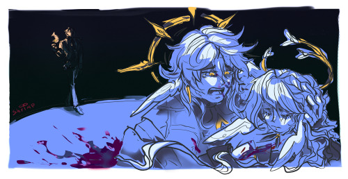 I Havent Draw Anything For More Than A Week `cause I Was Storing My Energy To Draw Smthng Story Related