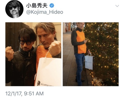 wolvermeans:  is hideo kojima dating mads adult photos
