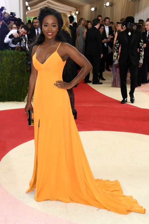 Porn photo blackfashion:  Aja Naomi King at  the “Manus