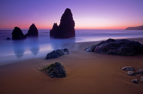 Rodeo Beach Sunset - Marin Headlands by Stephen Oachs (ApertureAcademy.com) on Flickr. Follow In sea