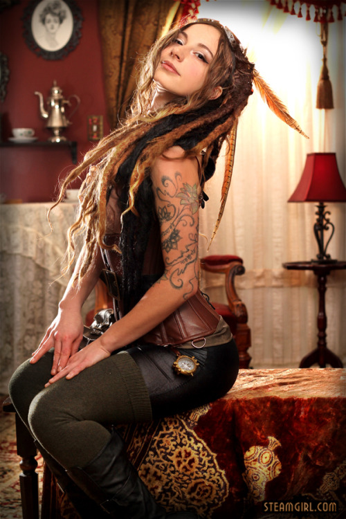 steamgirlofficial:  Lucah Jade is the latest model to join SteamGirl.com, and we’re incredibly happy to feature her. There’s already been lots of buzz about her photos, and we’re happy to oblige you this week with some preview photos of her upcoming