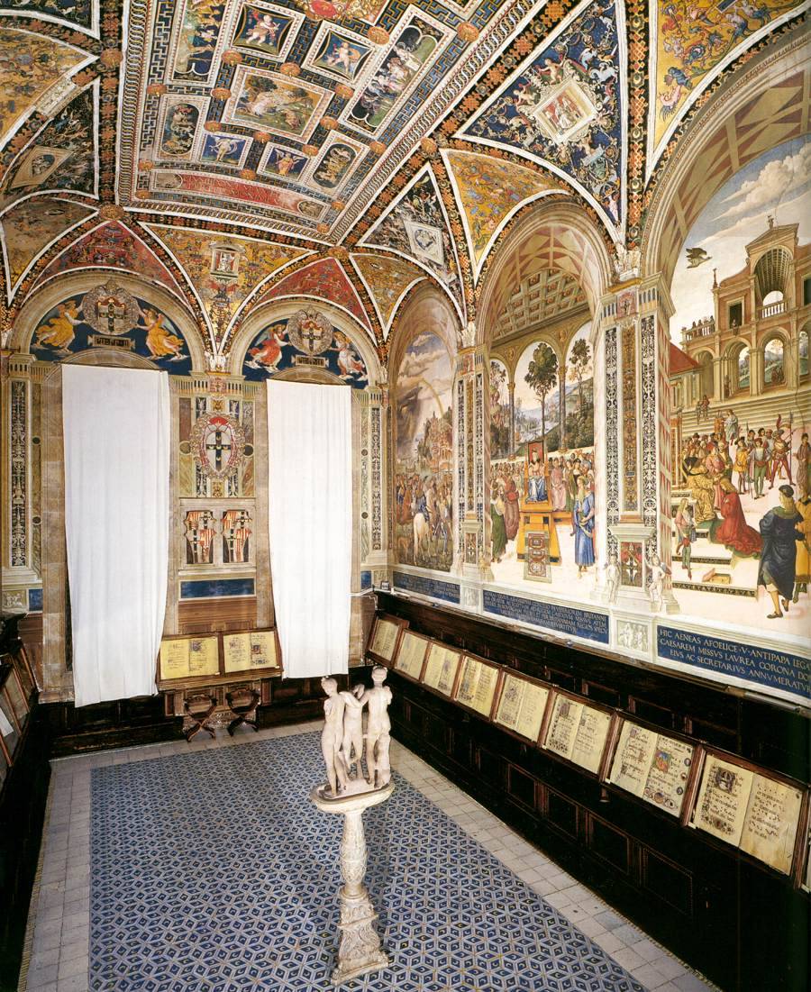 italianartsociety:Bernardino Pinturicchio died on 11 December 1513 in Siena. He was