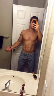 reedhasnospeed:  I was a shirtless slutty doctor for Halloween  JK. I was just changing into scrubs and feeling narcissistic 
