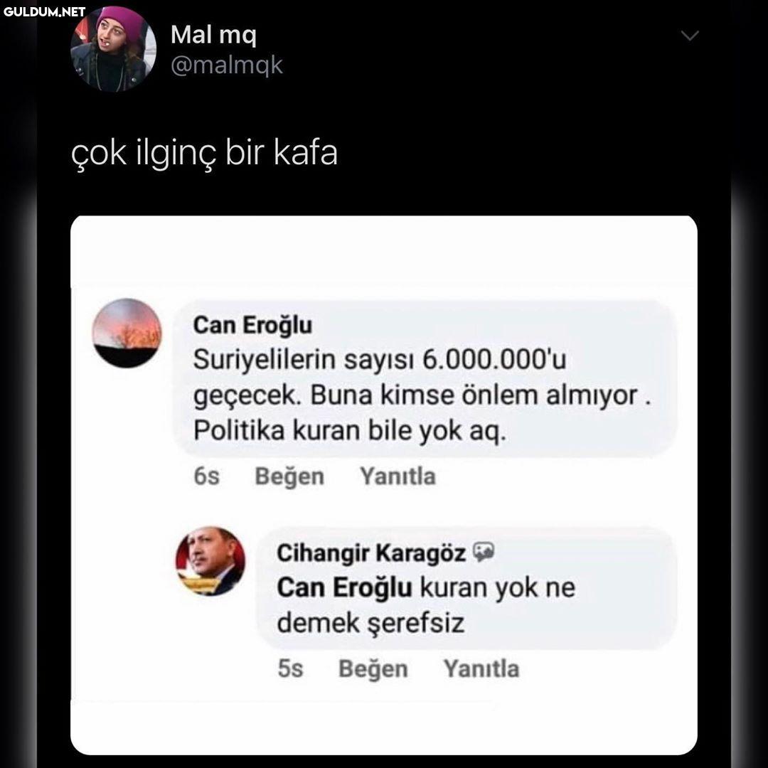 Mal mq @malmqk çok ilginç...