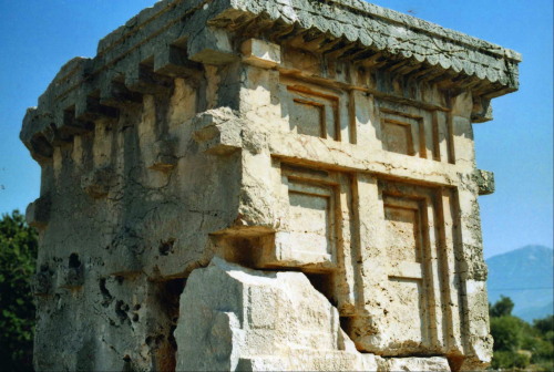 Today’s Flickr photo with the most hits: a Lycian ‘House Tomb’ at Xanthos, ne