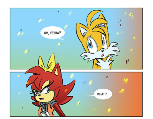 Cold.It’s been awhile since I’ve drew these two. (I used my redesign Fiona look I made a