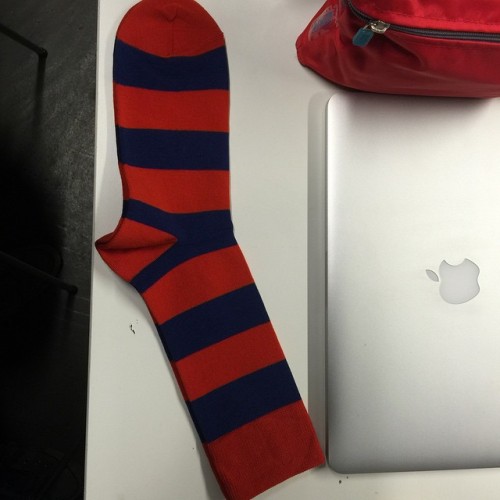 official-gerardway:  Today’s socks. Thank you. #oslo #hesitantalien http://ift.tt/1wYIxoE