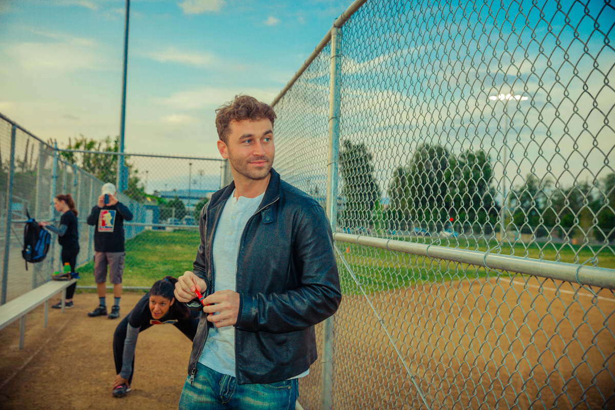 therealjamesdeen:  Is there a softball team that we sponsor that wears James Deen