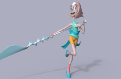 lemurfeature:Pearl from Steven Universe.