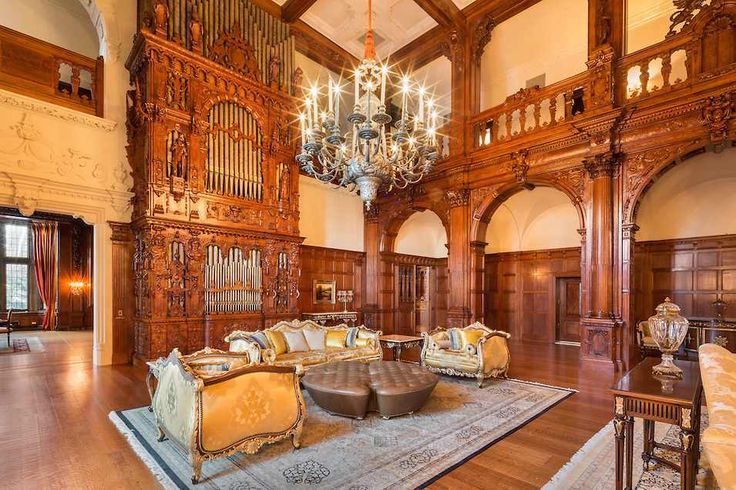 steampunktendencies:The Crocker Mansion in Mahwah, New Jersey, a 55,000 square foot