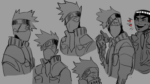 biggs-regretti: Kakashi ft. his husband.