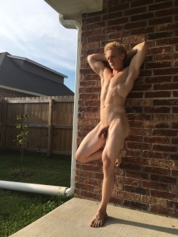 The-Bobbybee:  But What If The Neighbors See?  Shaved Ginger     171217      