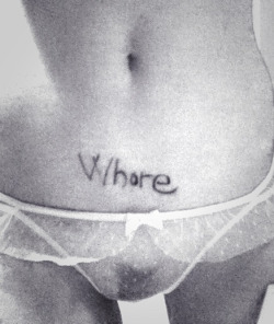 crimson-and-bare:  Your whore…