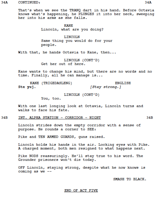 Hey, guys!What an emotional episode last night. We love you so much, and we’re so grateful to get to experience each episode with you. As always, to thank you, here’s an excerpt from last night’s script, written by Heidi Cole McAdams.