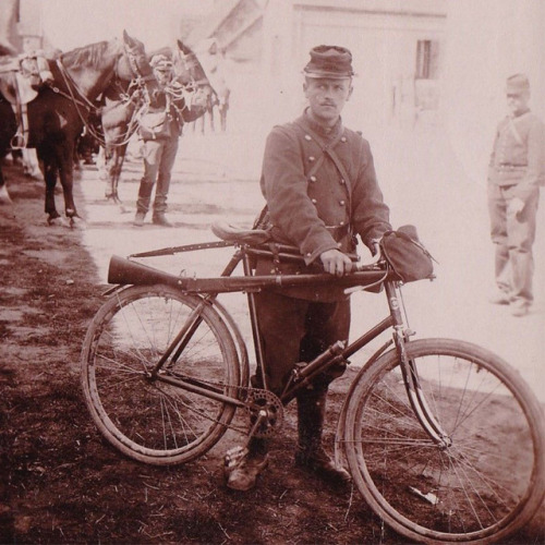 redarmyscreaming:Bicyclettes militaires de l'armée française