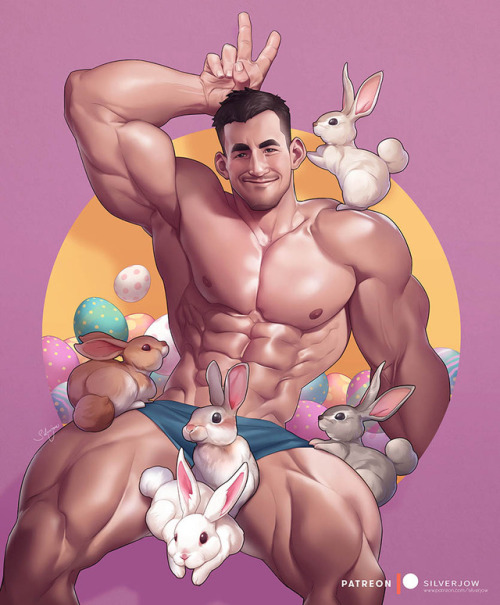 silverjow: Happy Easter Everyone! May your day be full of chocolate eggs! www.patreon.com/si