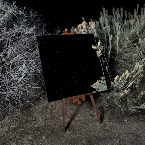 asylum-art:  Photographs of Mirrors on Easels that Look Like Paintings in the Desert by Daniel Kukla 