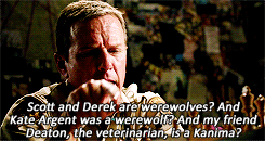 allsonargent:   Sheriff Stilinski + the supernatural ‘And I used to call myself a rational human being.’  