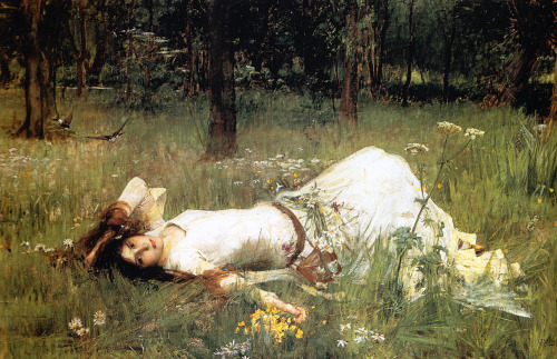 Ophelia by John William Waterhouse, 1889.